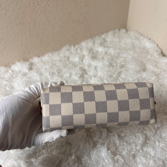 Louis Vuitton Damier Azur Cosmetic Pouch PM - Picture 4 of 7